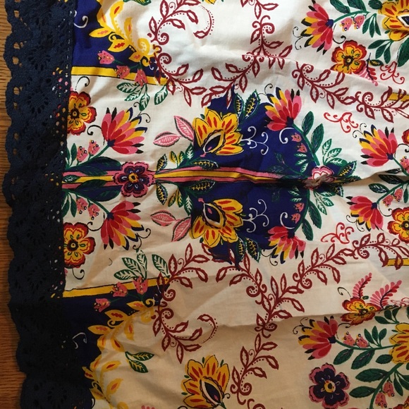 Yumi ModCloth Multicolor Floral Cotton Summer Sundress NWT Small/4 -UK size 8 - Picture 12 of 15